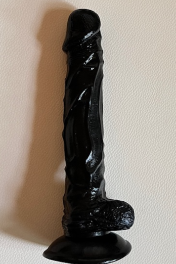 10 inch Realistic Dildo – Black